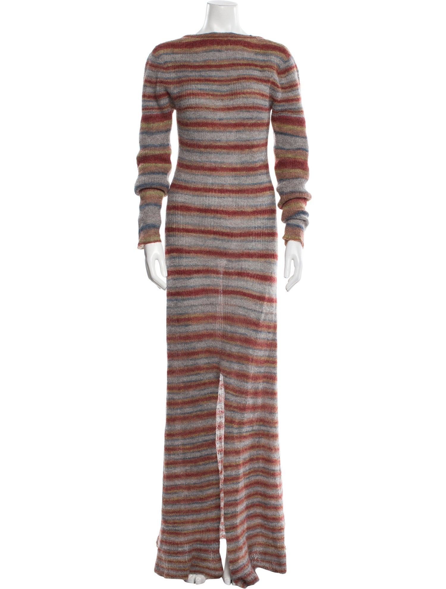Jacquemus Striped Long Dress