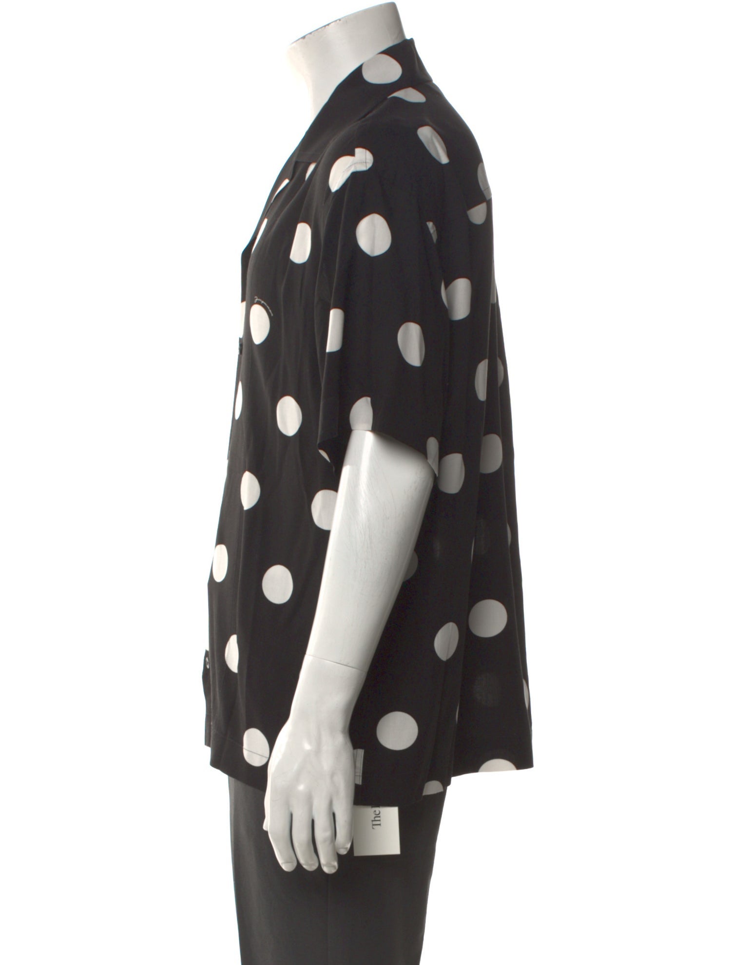 Jacquemus Polka Dot Print Short Sleeve Shirt
