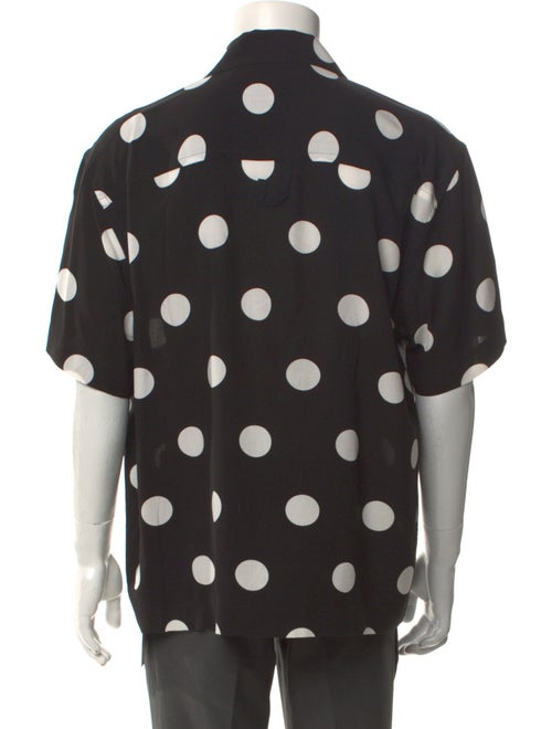 Jacquemus Polka Dot Print Short Sleeve Shirt