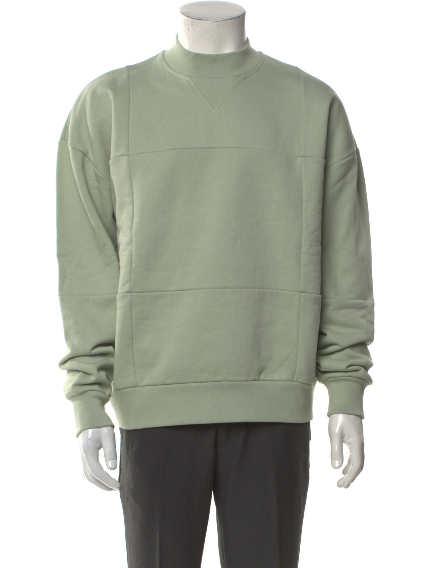 Jacquemus Mock Neck Long Sleeve Sweatshirt