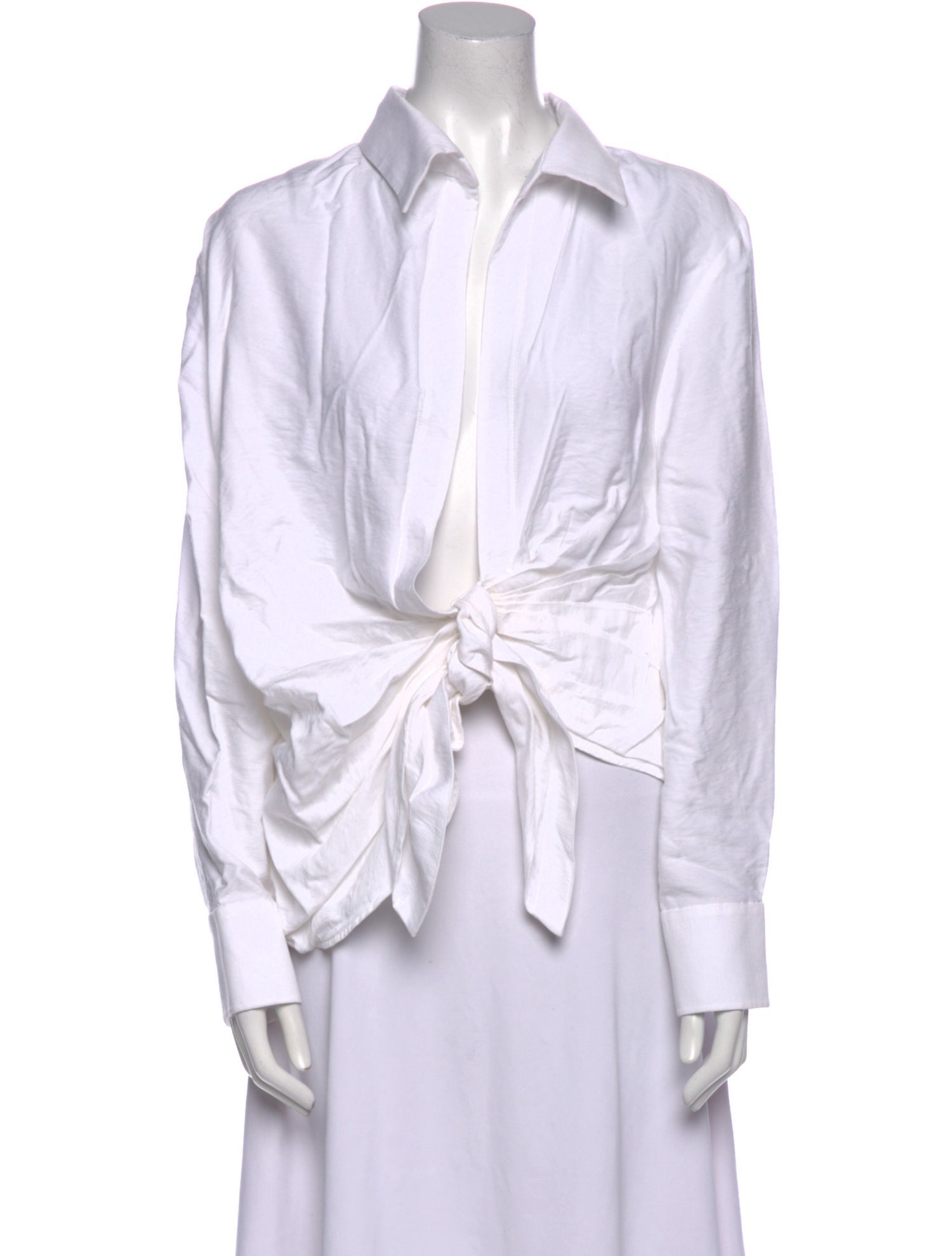 Jacquemus Long Sleeve Button-Up Top