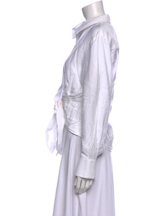 Jacquemus Long Sleeve Button-Up Top