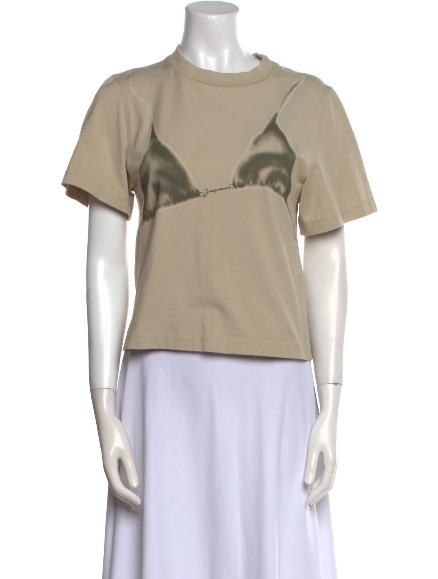 Jacquemus Graphic Print Crew Neck T-Shirt