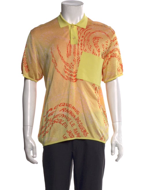 Jacquemus Graphic Print Short Sleeve Shirt