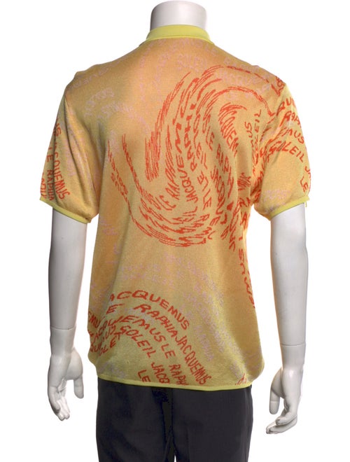 Jacquemus Graphic Print Short Sleeve Shirt