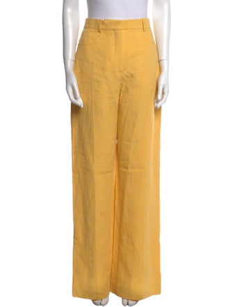 Jacquemus Linen Wide Leg Pants