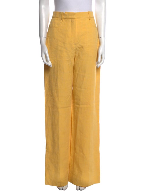 Jacquemus Linen Wide Leg Pants
