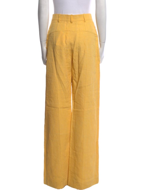 Jacquemus Linen Wide Leg Pants