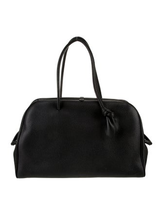 Jacquemus Leather Weekender Bag