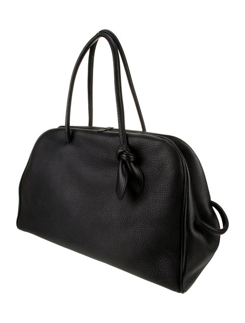 Jacquemus Leather Weekender Bag
