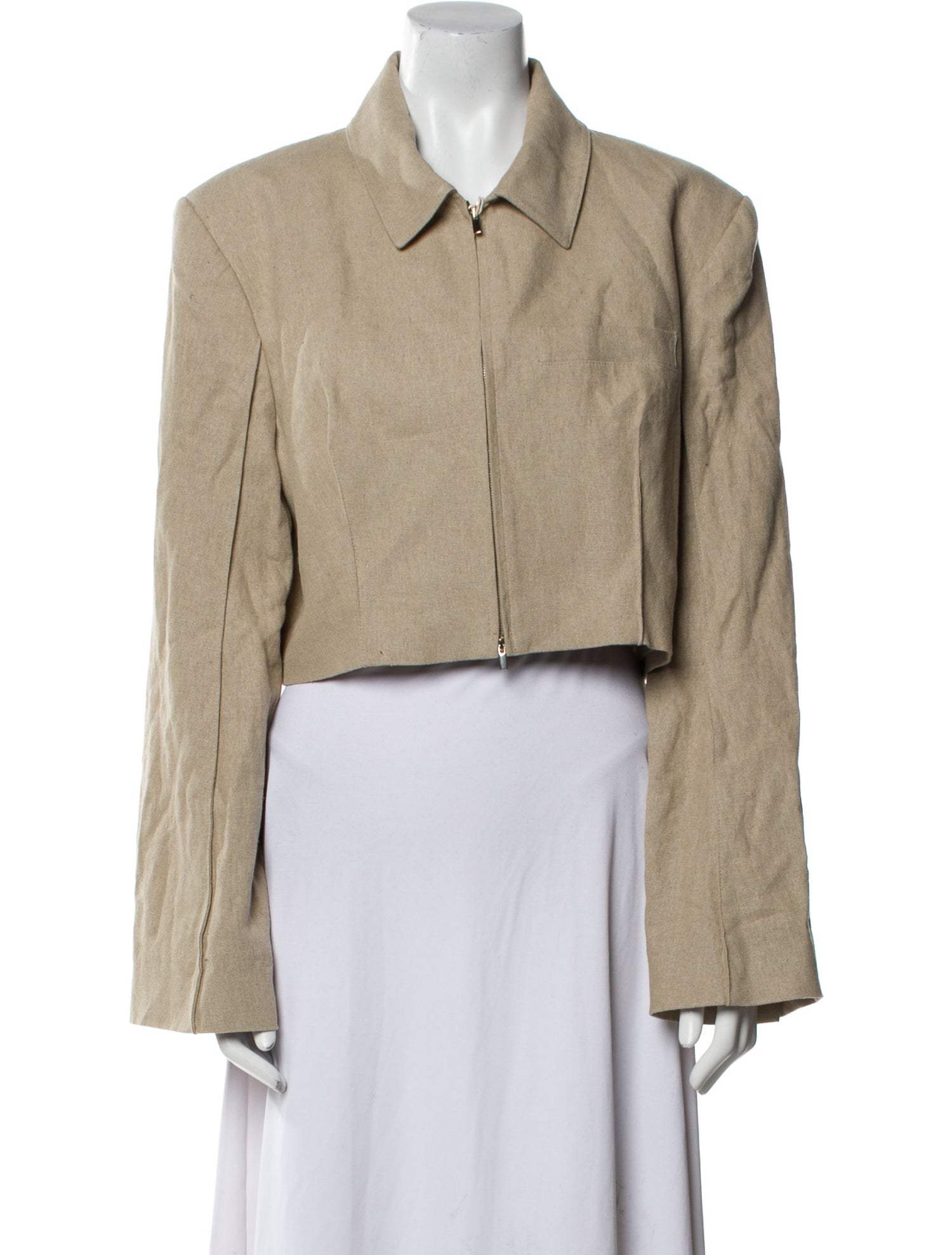 Jacquemus Linen Striped Bolero w/ Tags