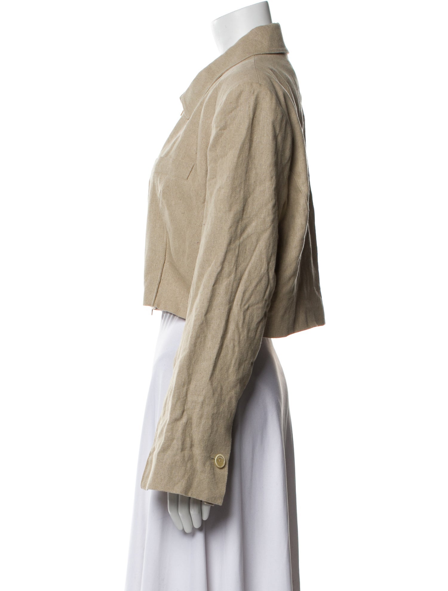 Jacquemus Linen Striped Bolero w/ Tags