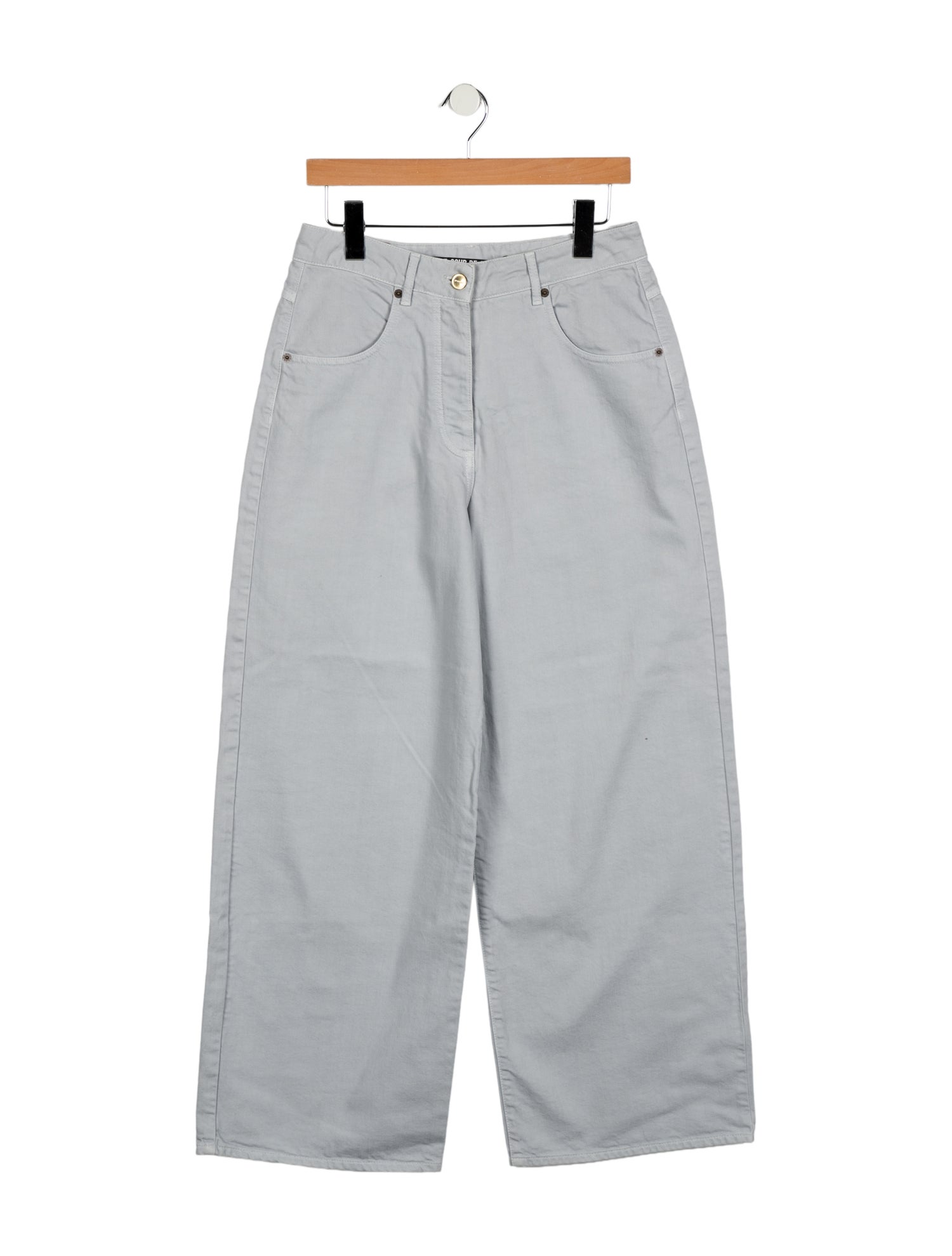 Jacquemus Mid-Rise Wide Leg Jeans w/ Tags