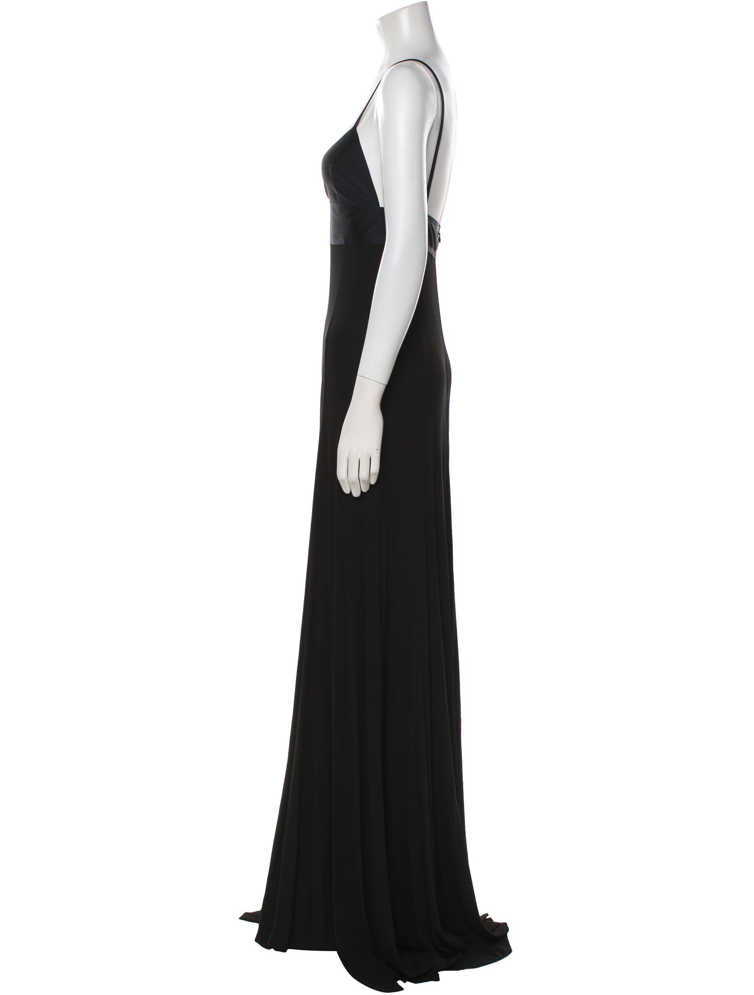 Jacquemus V-Neck Long Dress