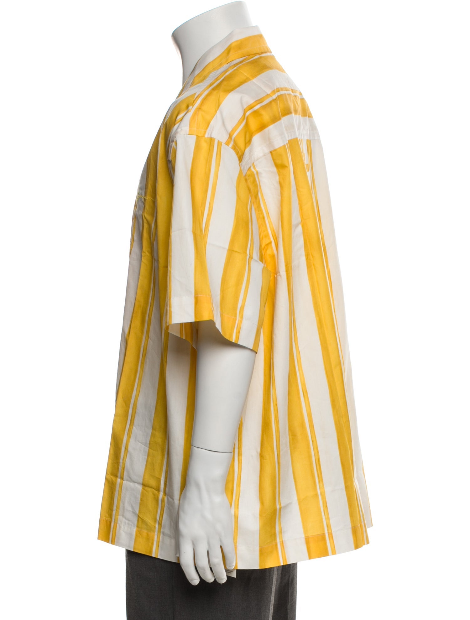 Jacquemus Striped Short Sleeve Shirt w/ Tags