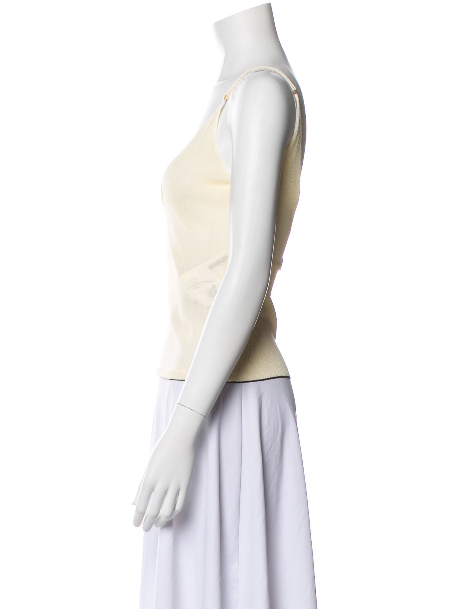 Jacquemus V-Neck Sleeveless Top