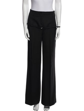 Jacquemus Virgin Wool Wide Leg Pants