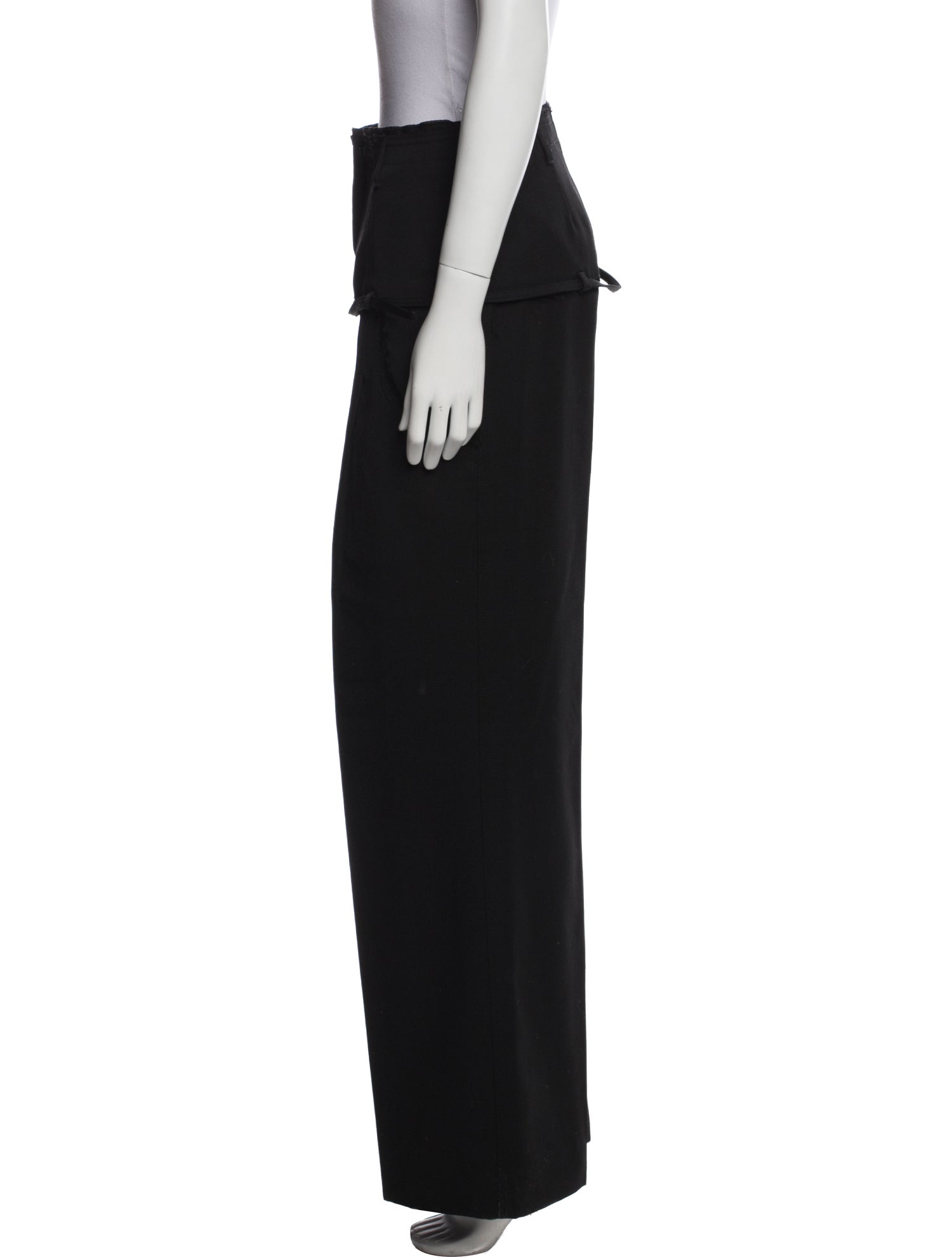 Jacquemus Virgin Wool Wide Leg Pants
