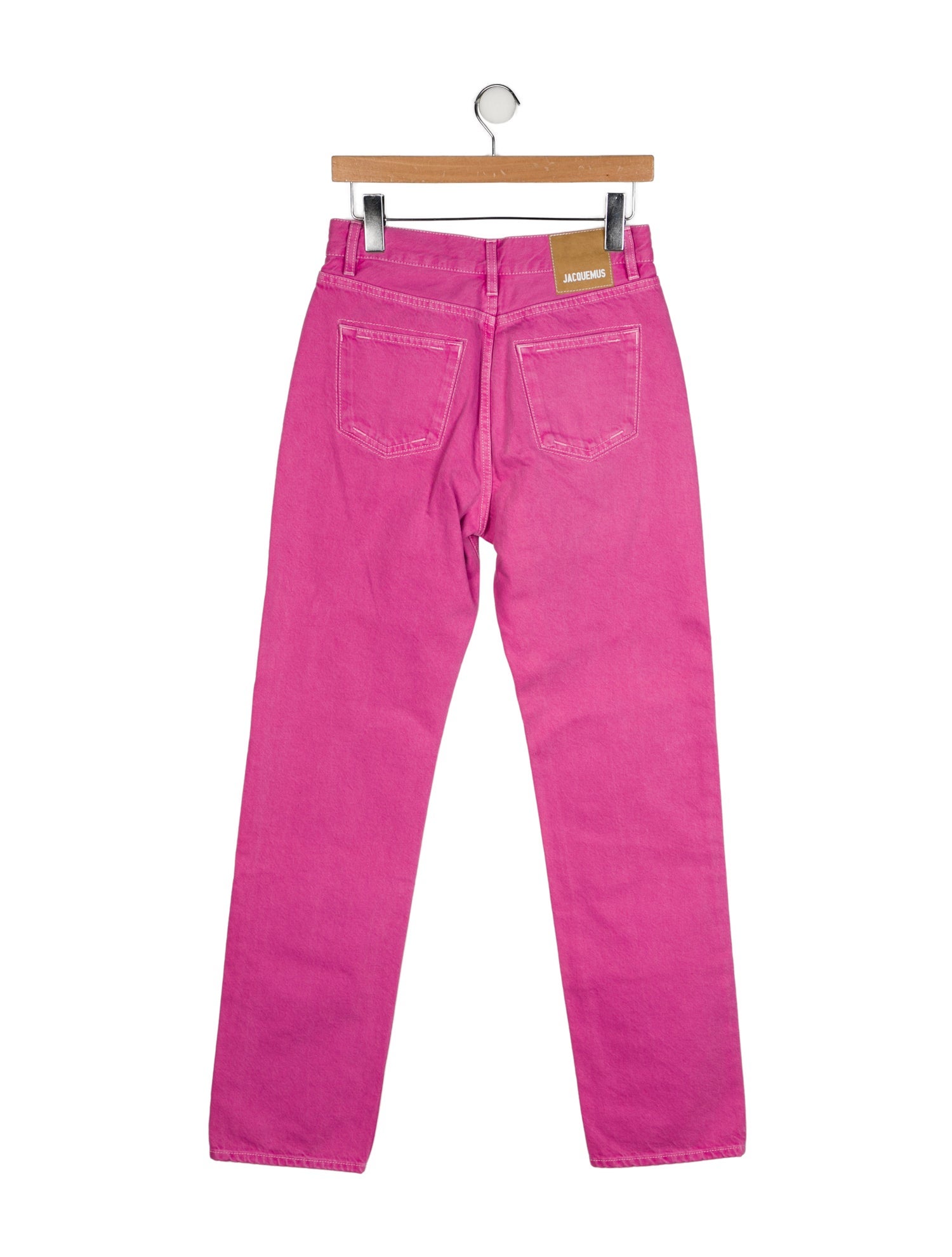 Jacquemus High-Rise Straight Leg Jeans w/ Tags