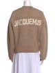 Jacquemus Alpaca Crew Neck Sweater
