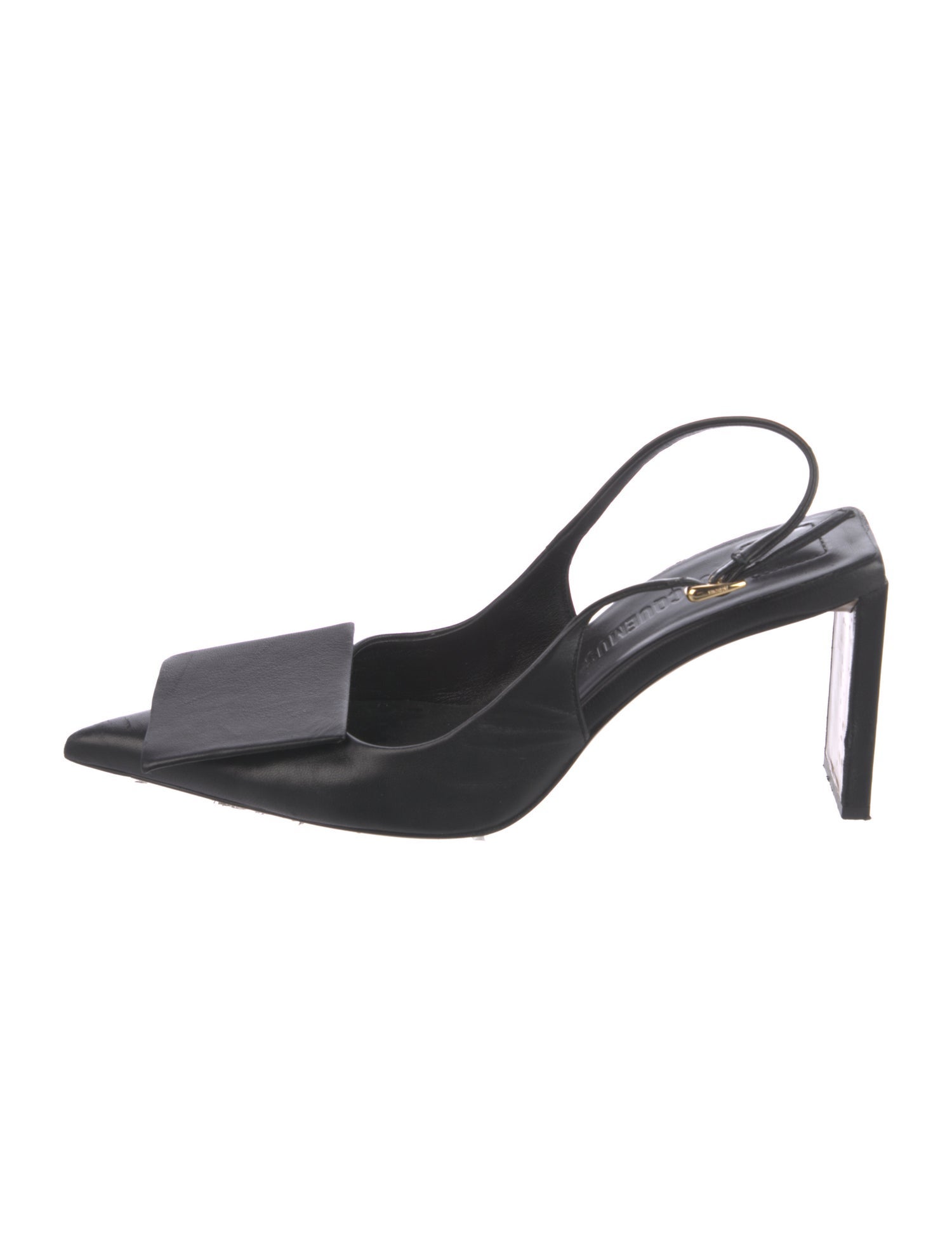 Jacquemus Leather Slingback Pumps