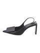 Jacquemus Leather Slingback Pumps