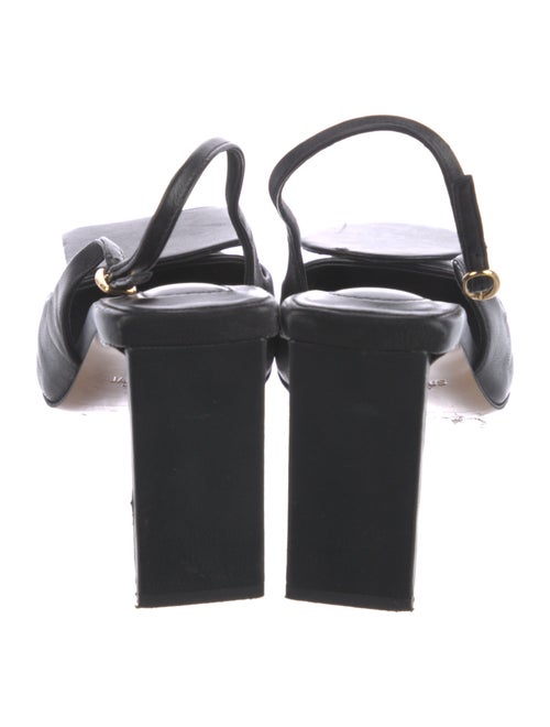 Jacquemus Leather Slingback Pumps