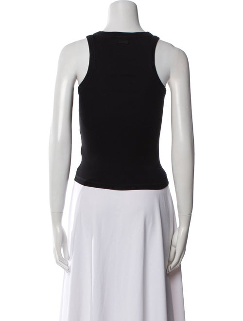 Jacquemus Square Neckline Sleeveless Crop Top
