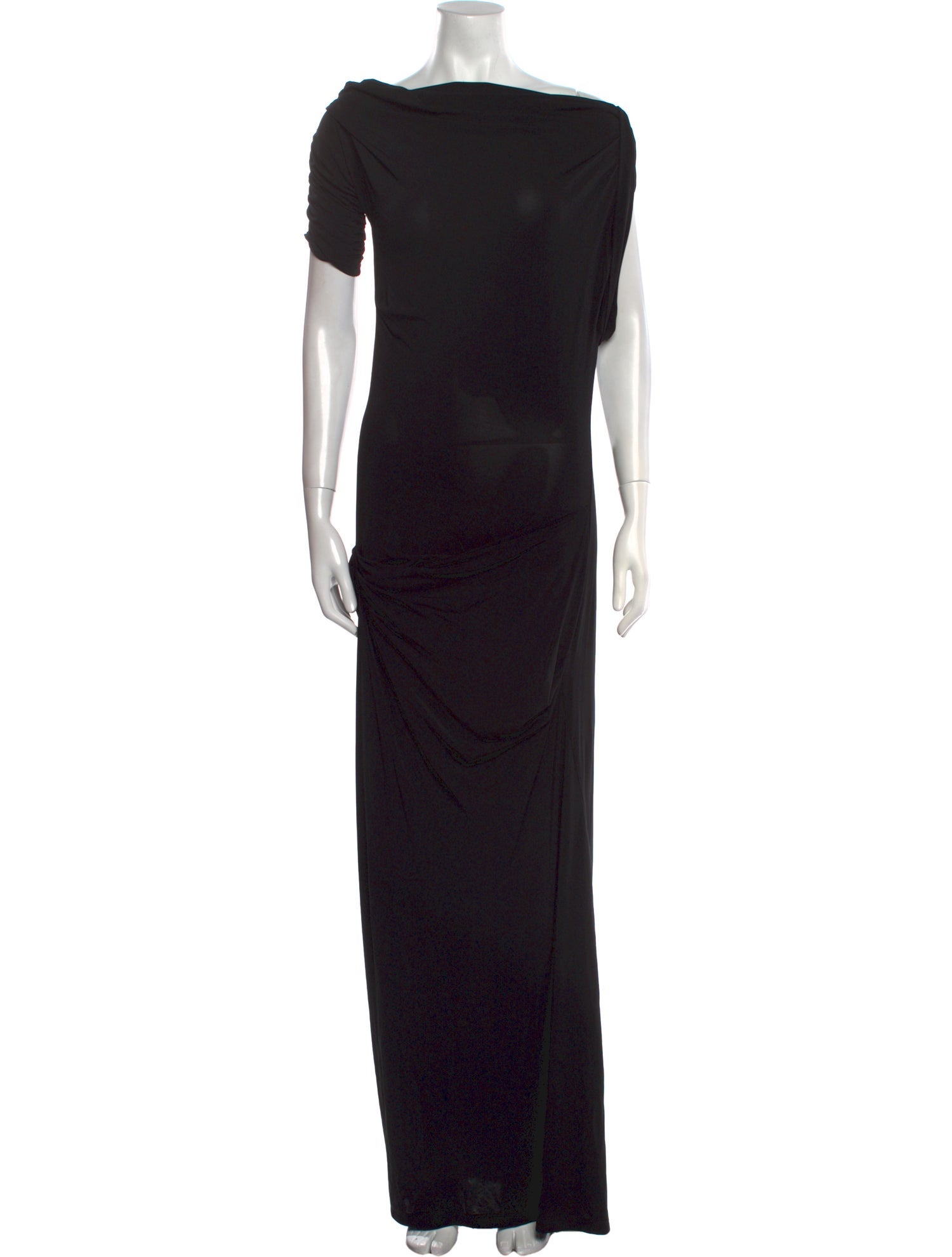 Jacquemus Bateau Neckline Long Dress