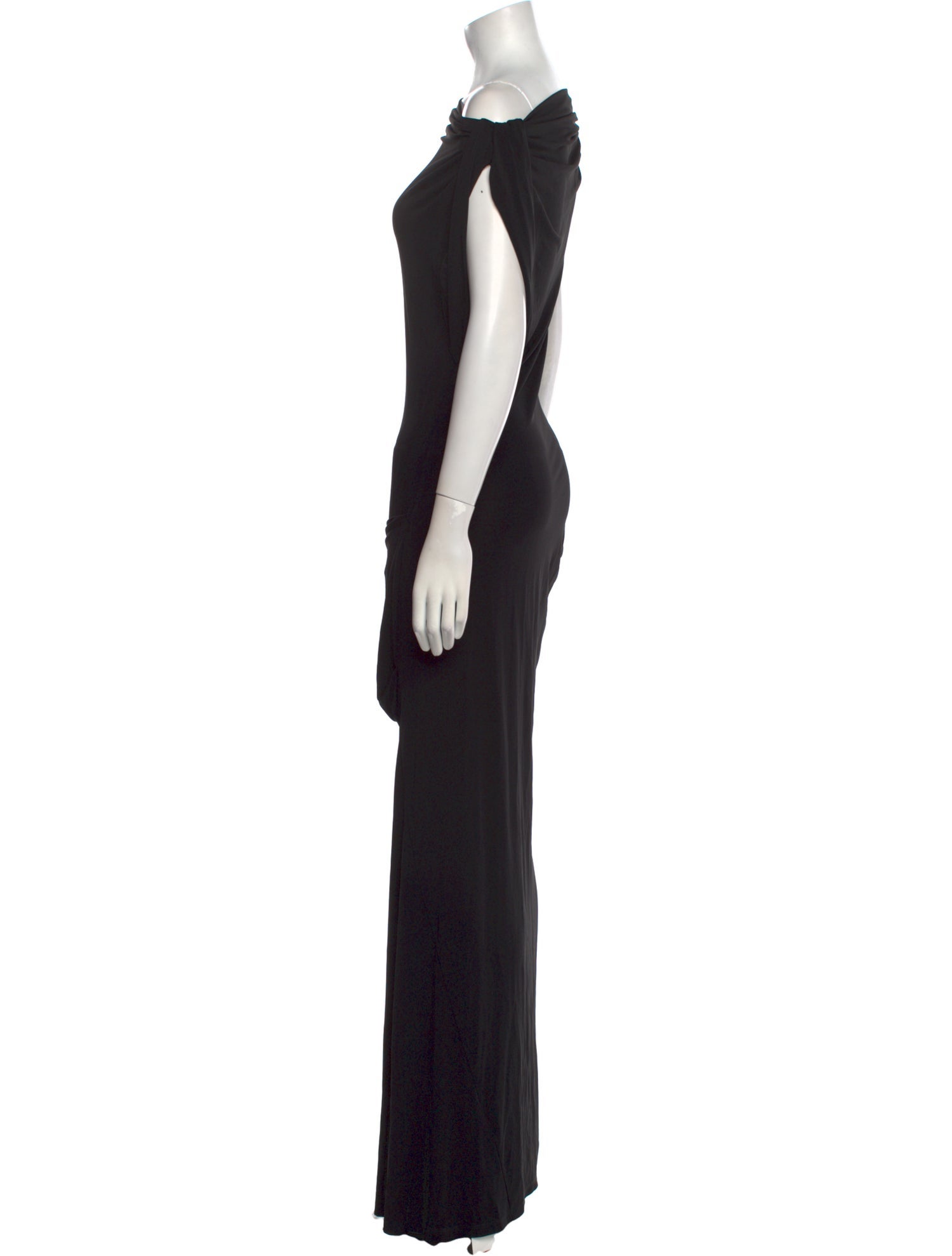 Jacquemus Bateau Neckline Long Dress
