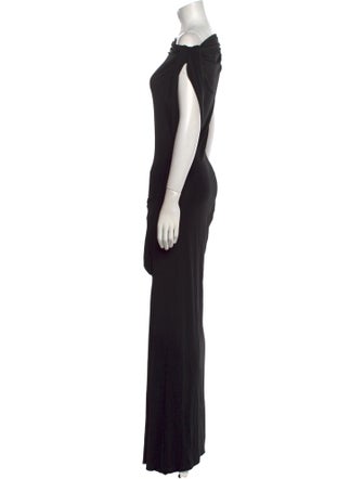 Jacquemus Bateau Neckline Long Dress