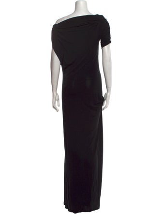 Jacquemus Bateau Neckline Long Dress