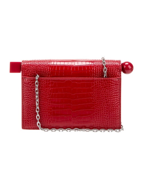 Jacquemus Embossed Leather Rond Carre