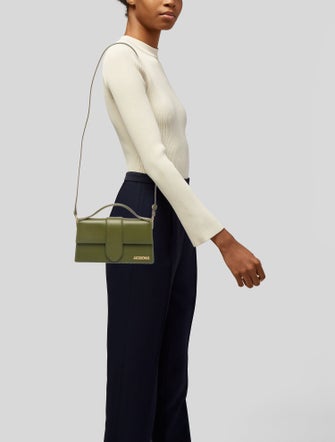 Jacquemus Leather Top Handle Bag