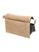 Jacquemus Straw Rond Carré Clutch
