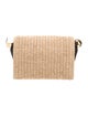 Jacquemus Straw Rond Carré Clutch