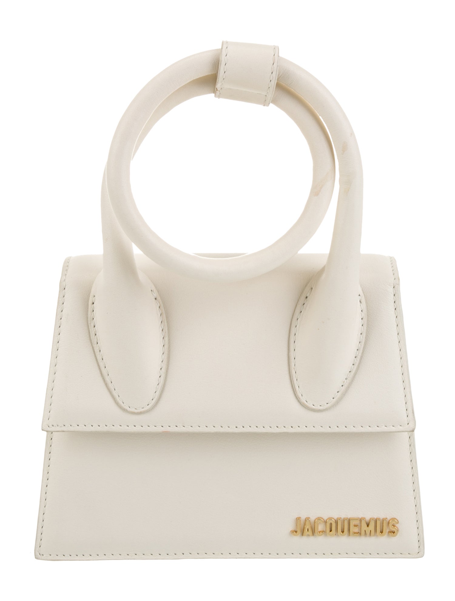 Jacquemus Leather Top Handle Bag
