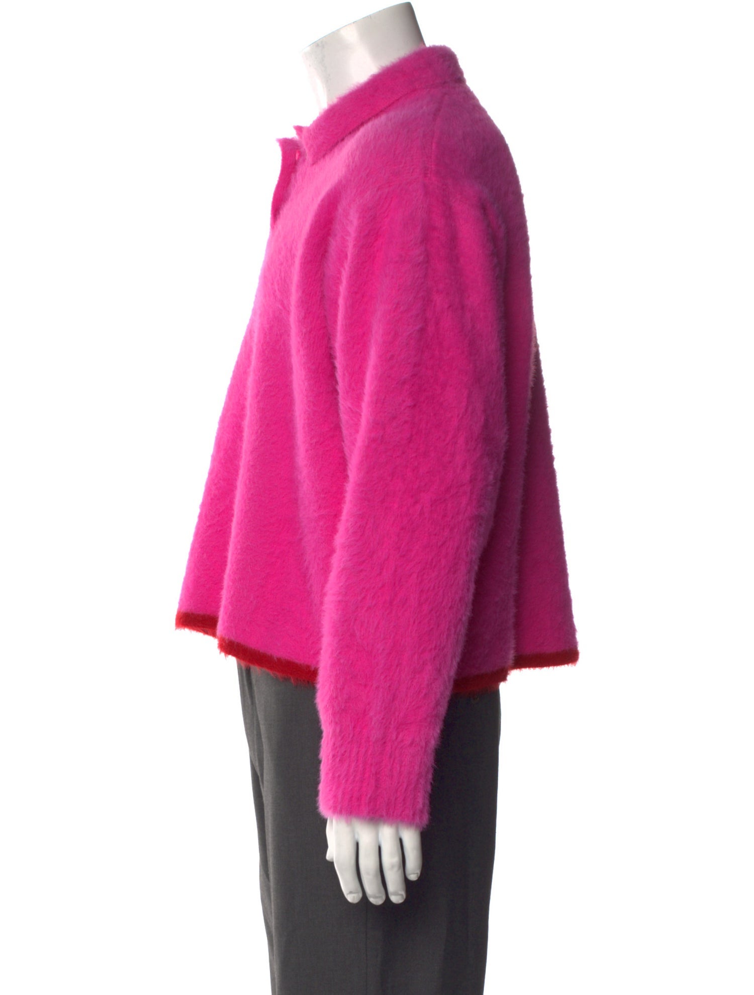 Jacquemus Collar Long Sleeve Polo Sweater