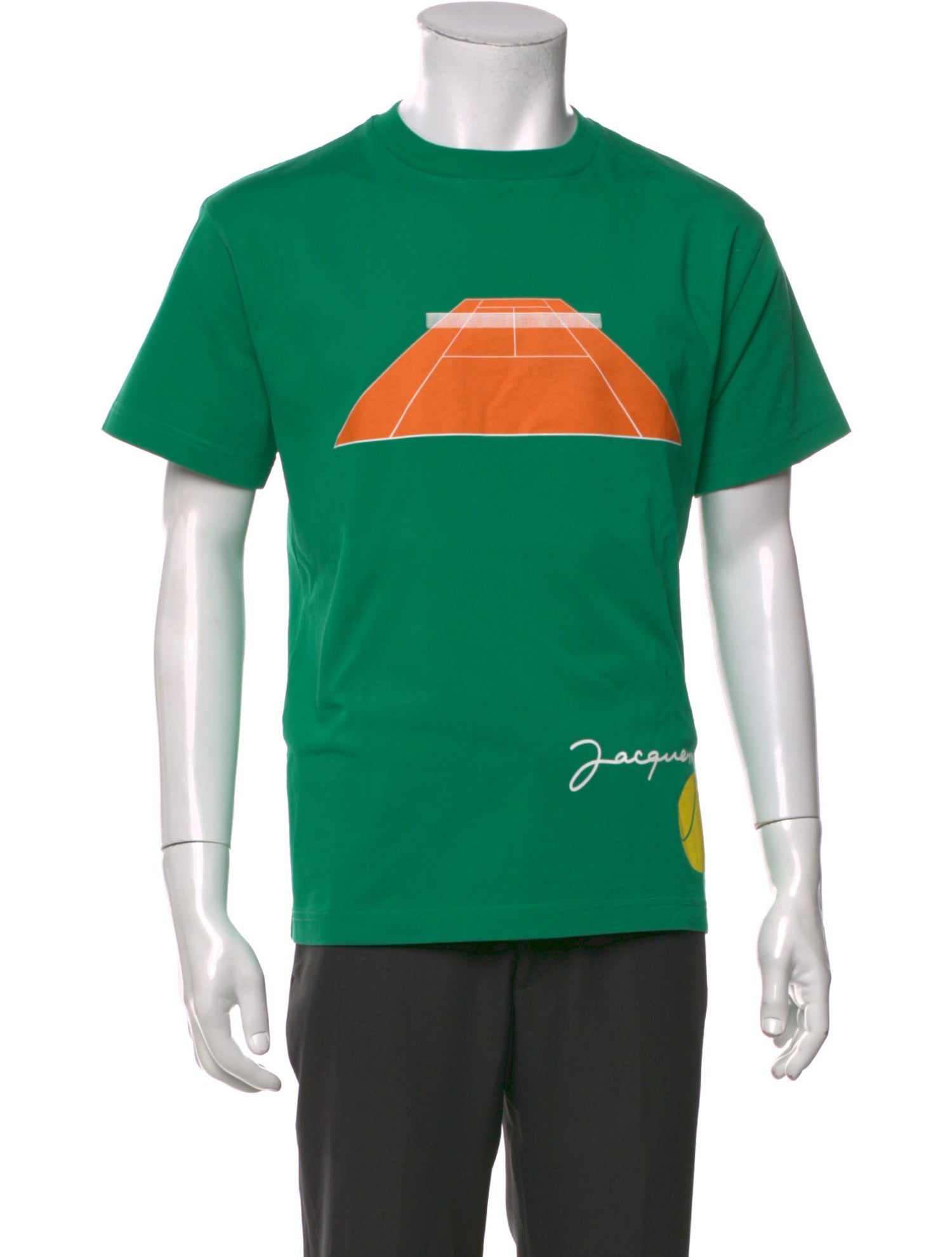 Jacquemus Graphic Print Crew Neck T-Shirt