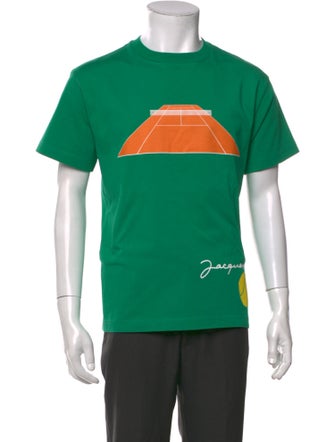 Jacquemus Graphic Print Crew Neck T-Shirt