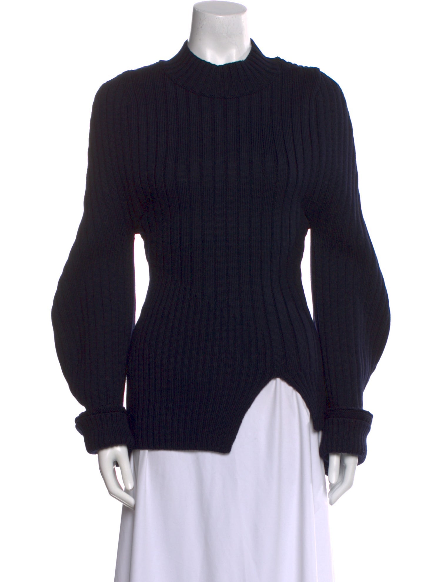 Jacquemus Wool Mock Neck Sweater