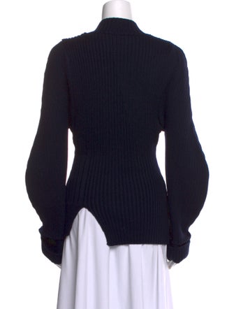 Jacquemus Wool Mock Neck Sweater