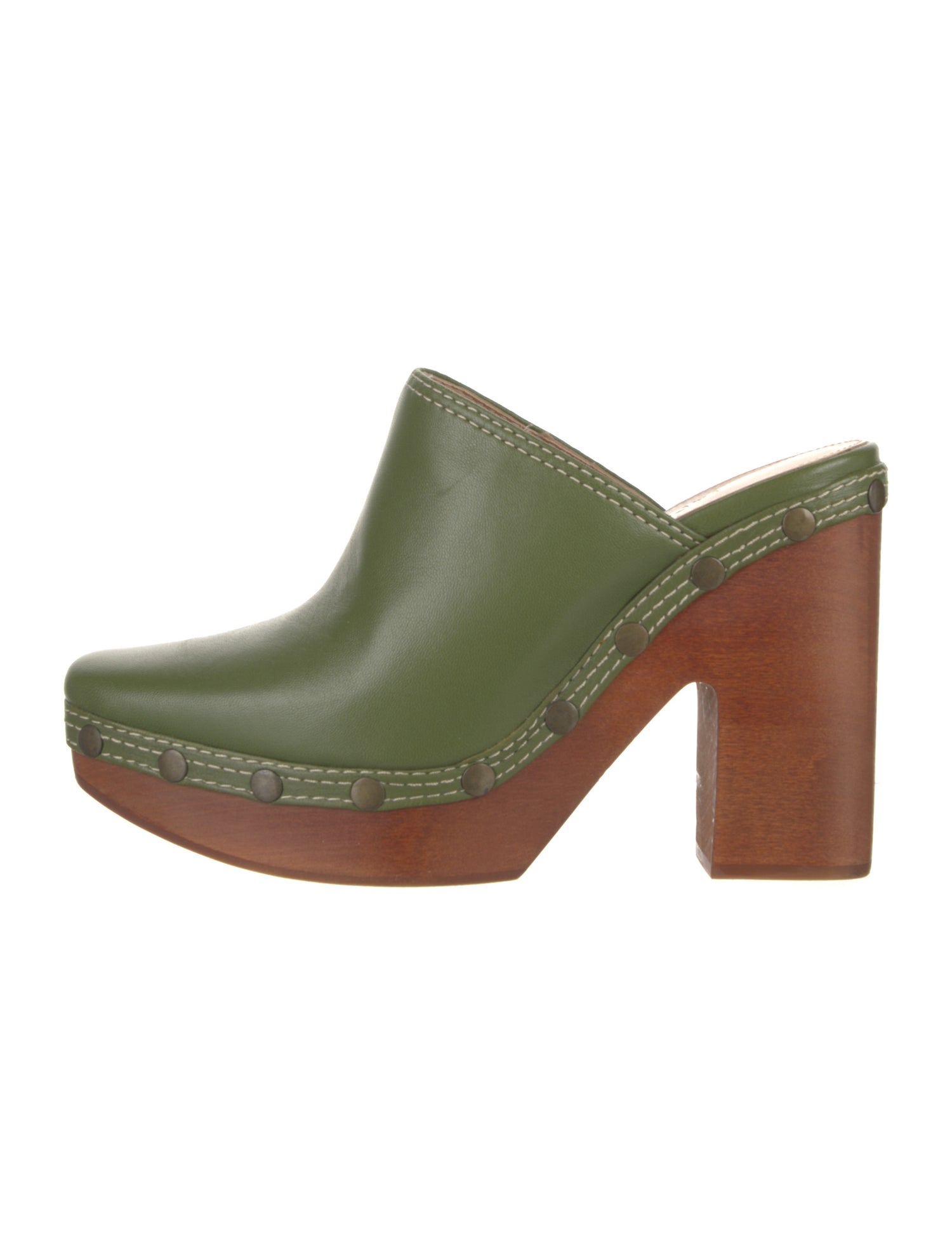 Jacquemus Leather Studded Accents Mules w/ Tags