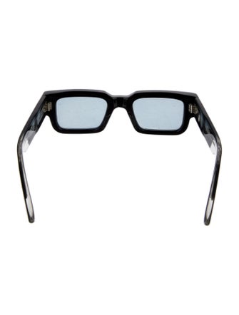 Jacques Marie Mage Square Tinted Sunglasses