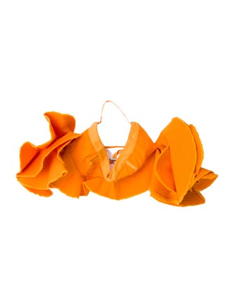 Jacquemus Halterneck Sleeveless Crop Top