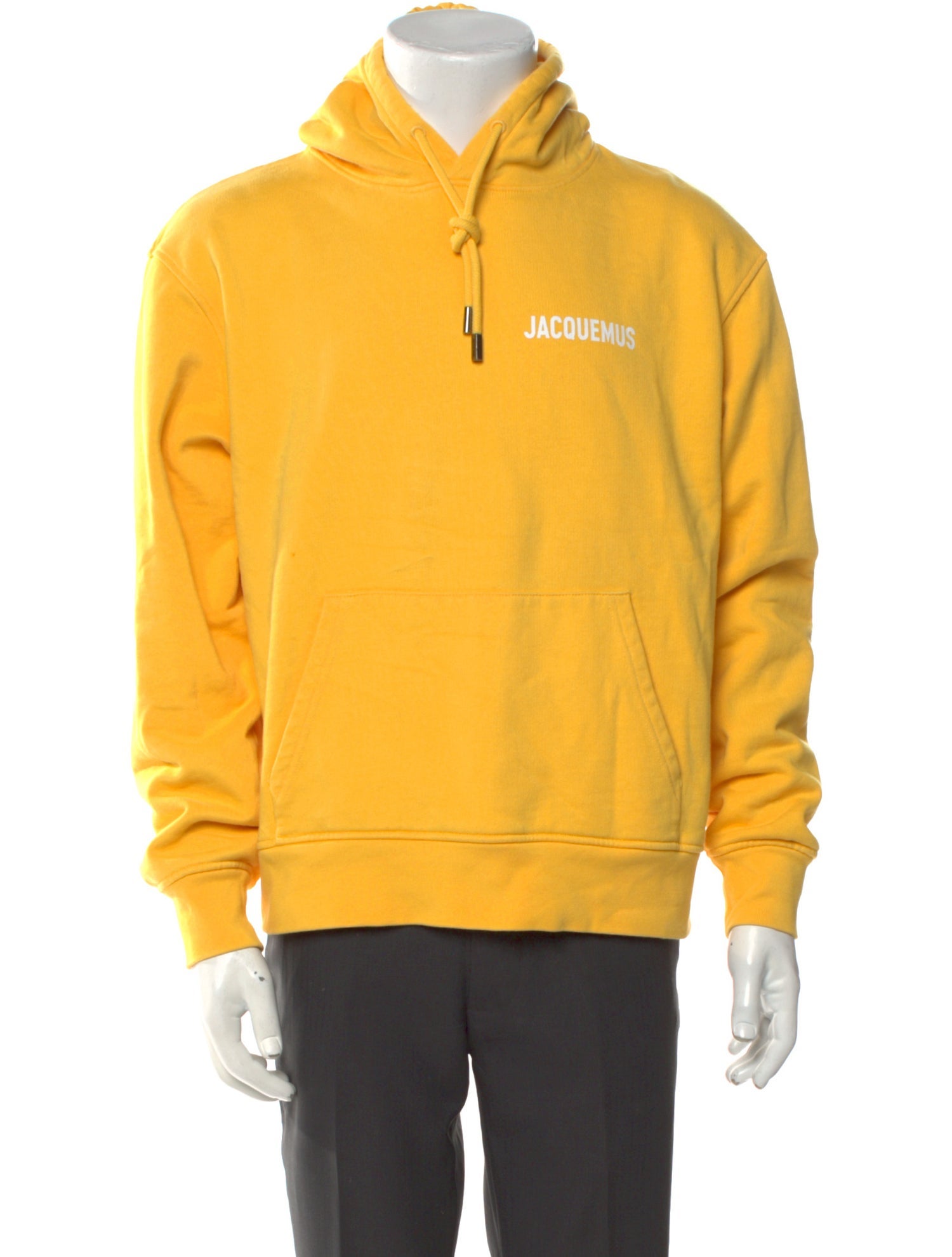 Jacquemus Graphic Print V-Neck Hoodie