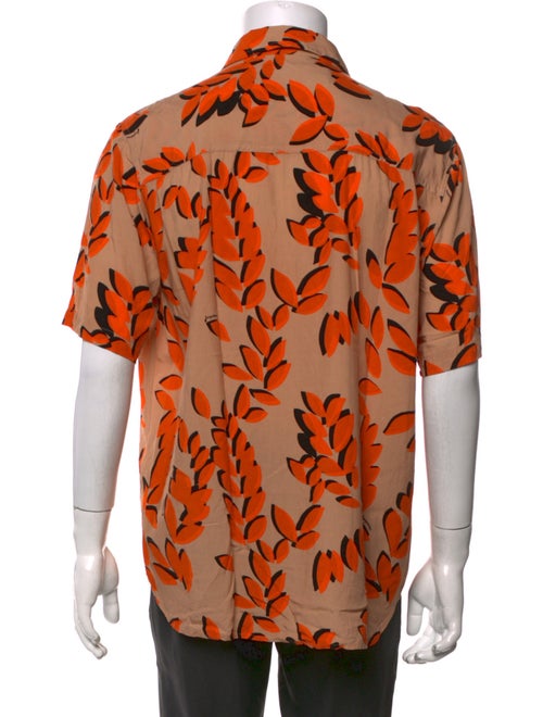 Jacquemus Floral Print Short Sleeve Shirt