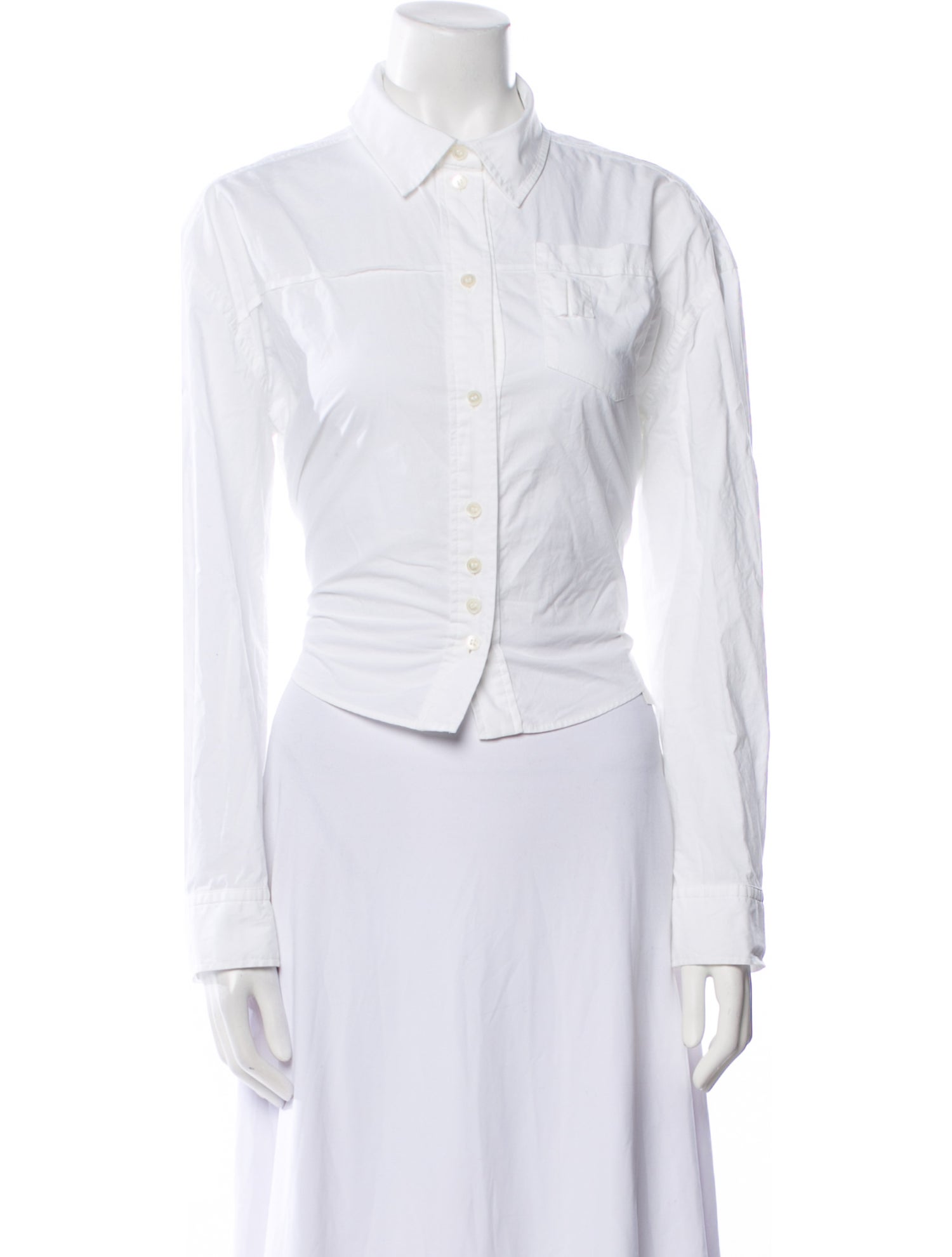 Jacquemus Long Sleeve Button-Up Top