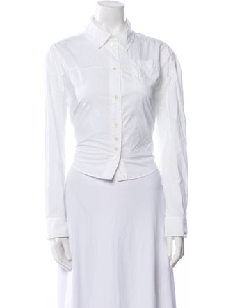 Jacquemus Long Sleeve Button-Up Top