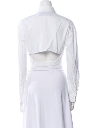 Jacquemus Long Sleeve Button-Up Top